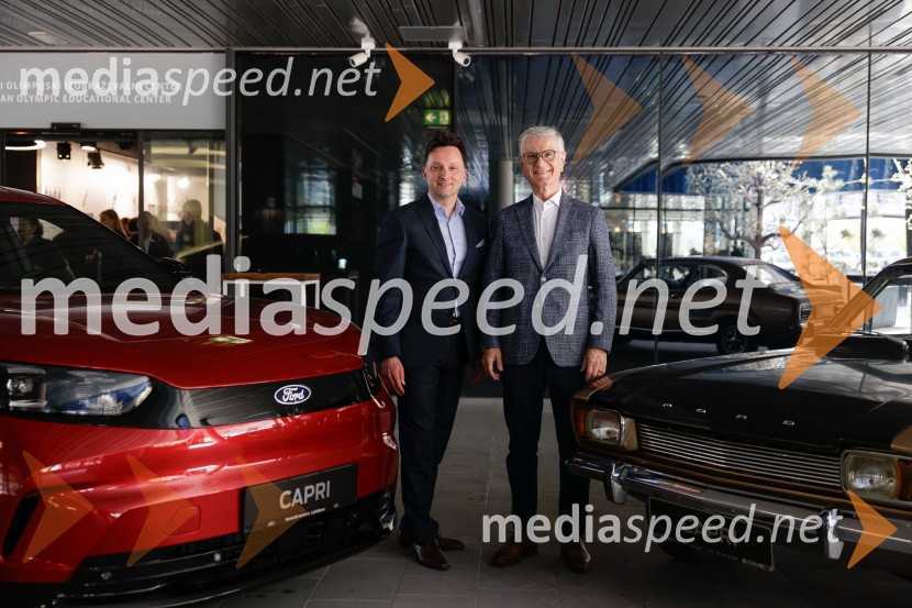  ... ;  Franjo Bobinac, predsednik, Olimpijski komite SlovenijeNovi Ford Capri, predstavitev