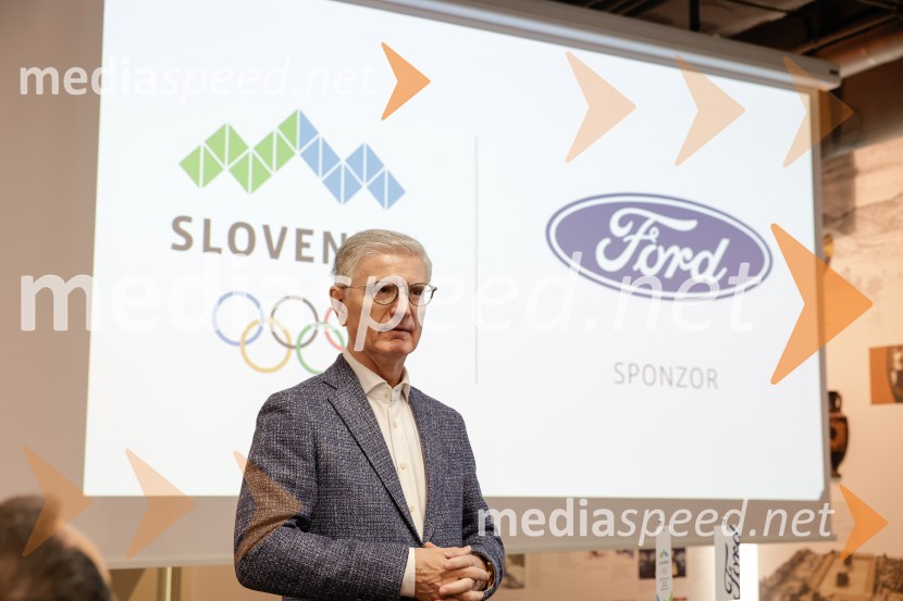  Franjo Bobinac, predsednik, Olimpijski komite SlovenijeNovi Ford Capri, predstavitev
