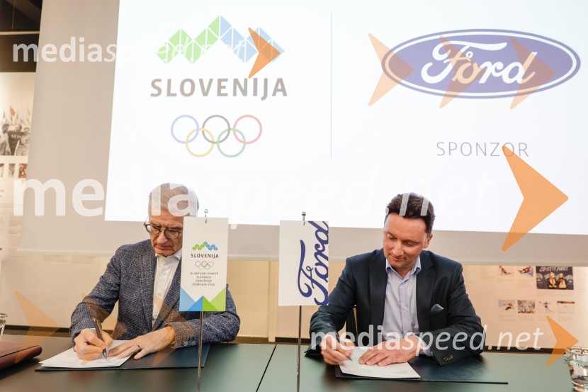  Franjo Bobinac, predsednik, Olimpijski komite Slovenije;  ... Novi Ford Capri, predstavitev