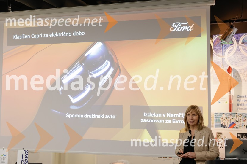 Novi Ford Capri, predstavitev