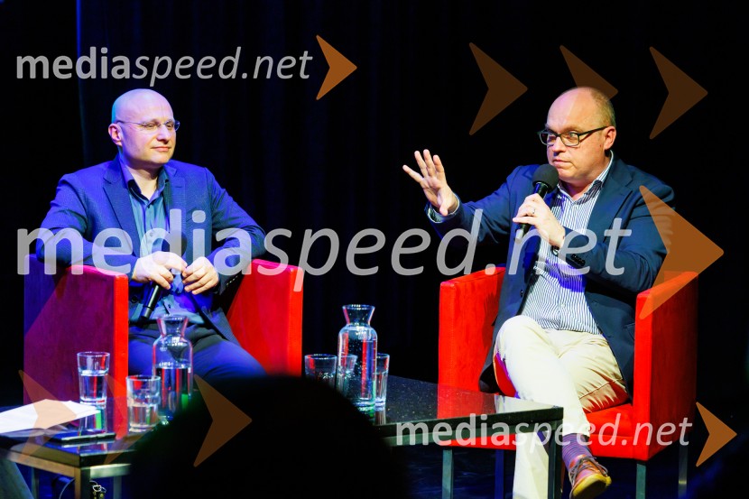  dr. Dan  Podjed, antropolog; prof. dr. Kozmo Ahačič, jezikoslovec in literarni zgodovinarČetrt stoletja Gledališča Koper