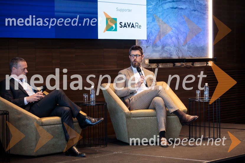  Matej  Golob Matzele, predsednik uprave, Modra zavarovalnica;  Danijel Delač, član uprave IntercapitalČaj z razlogom: Krepitev kapitalskih trgov s pomočjo trajnostne pokojninske reforme