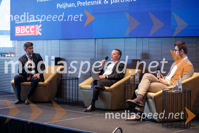  Gregor Pajek, partner, odvetniška pisarna Rojs, Peljhan, Prelesnik & partnerji;  Matej  Golob Matzele, predsednik uprave, Modra zavarovalnica;  Danijel Delač, član uprave IntercapitalČaj z razlogom: Krepitev kapitalskih trgov s pomočjo trajnostne pokojninske reforme