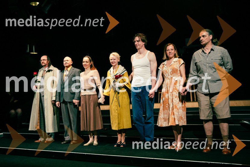  Matija Rozman, igralec;  Boris Mihalj, igralec;  Iva Babić, igralka;  Polona  Juh, igralka;  Jure Henigman, igralec;  Vanja  Plut, igralka;  Gorazd  Logar, igralecTramvaj Poželenje, premiera v SNG Drama Ljubljana