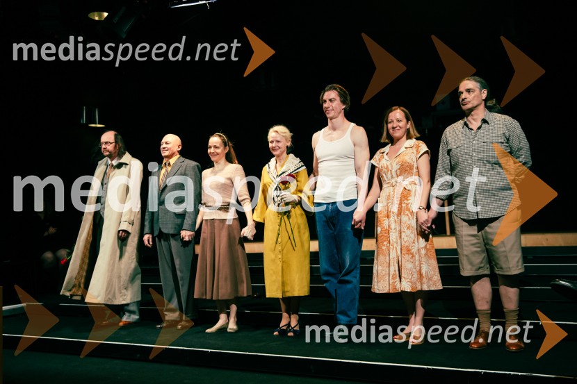  Matija Rozman, igralec;  Boris Mihalj, igralec;  Iva Babić, igralka;  Polona  Juh, igralka;  Jure Henigman, igralec;  Vanja  Plut, igralka;  Gorazd  Logar, igralecTramvaj Poželenje, premiera v SNG Drama Ljubljana