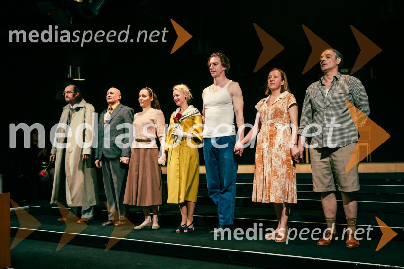  Matija Rozman, igralec;  Boris Mihalj, igralec;  Iva Babić, igralka;  Polona  Juh, igralka;  Jure Henigman, igralec;  Vanja  Plut, igralka;  Gorazd  Logar, igralecTramvaj Poželenje, premiera v SNG Drama Ljubljana