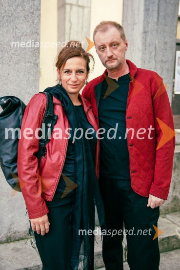  Barbara Medvešček, igralka;  Alen Jelen, režiser, dramaturg, umetniški vodja, igralec55. Teden slovenske drame, sklepna slovesnost s podelitvijo nagrad