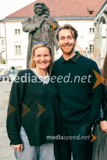  Maša Pelko, režiserka;  Luka Bokšan, igralec55. Teden slovenske drame, sklepna slovesnost s podelitvijo nagrad