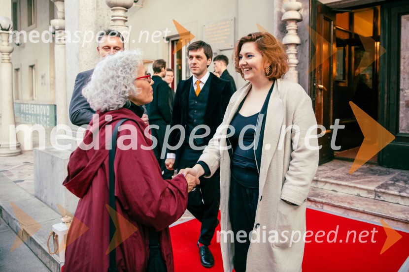  Alja Predan, selektorica, Teden slovenske drame;  Rok Bozovičar, direktor, Prešernovo gledališče Kranj ;  Nina  Ramšak Marković, režiserka55. Teden slovenske drame, sklepna slovesnost s podelitvijo nagrad