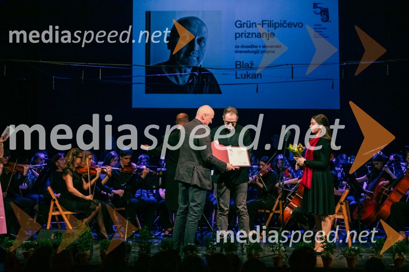  Blaž Lukan, kritik, dramaturg55. Teden slovenske drame, sklepna slovesnost s podelitvijo nagrad