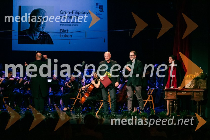  Blaž Lukan, kritik, dramaturg55. Teden slovenske drame, sklepna slovesnost s podelitvijo nagrad