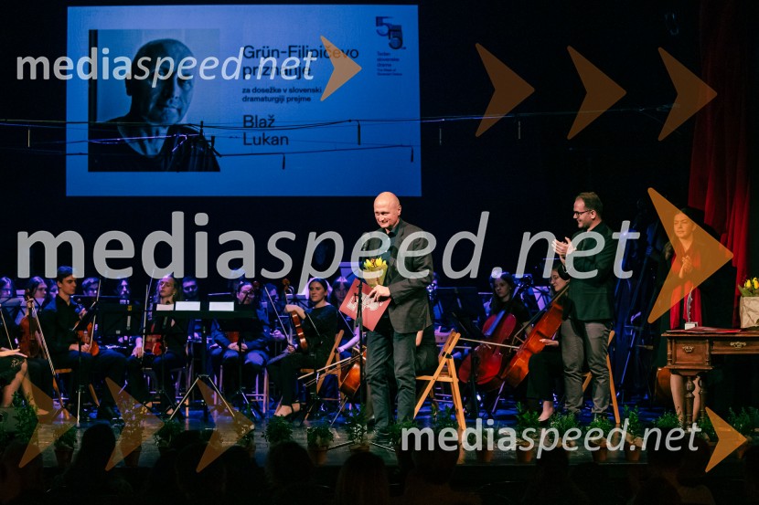  Blaž Lukan, kritik, dramaturg55. Teden slovenske drame, sklepna slovesnost s podelitvijo nagrad