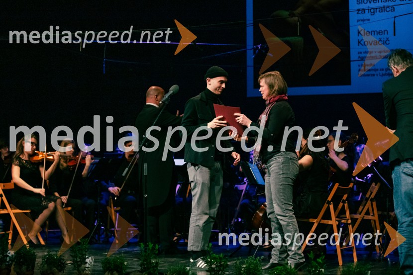  Klemen Kovačič, igralec55. Teden slovenske drame, sklepna slovesnost s podelitvijo nagrad