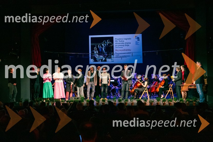 55. Teden slovenske drame, sklepna slovesnost s podelitvijo nagrad