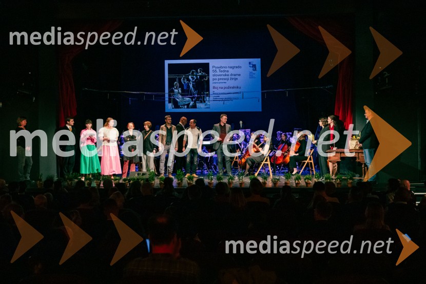 55. Teden slovenske drame, sklepna slovesnost s podelitvijo nagrad