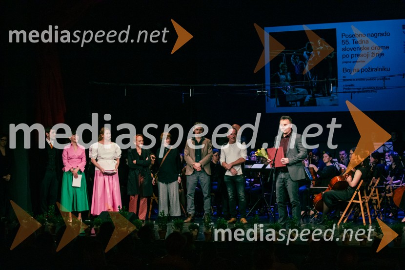 55. Teden slovenske drame, sklepna slovesnost s podelitvijo nagrad