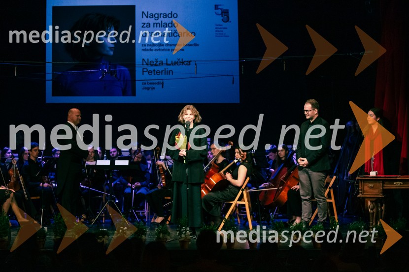  Neža Lučka  Peterlin, dramaturginja55. Teden slovenske drame, sklepna slovesnost s podelitvijo nagrad