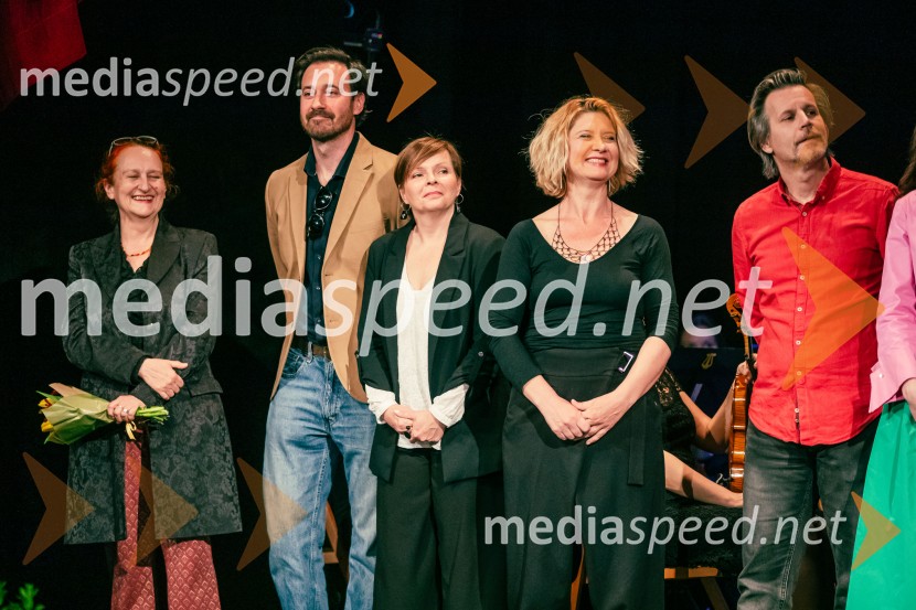  Marinka Poštrak, dramaturginja, Prešernovo gledališče Kranj;  Miha Rodman, igralec;  Vesna  Slapar, igralka;  Vesna Pernarčič, igralka;  Aljoša Ternovšek, igralec55. Teden slovenske drame, sklepna slovesnost s podelitvijo nagrad