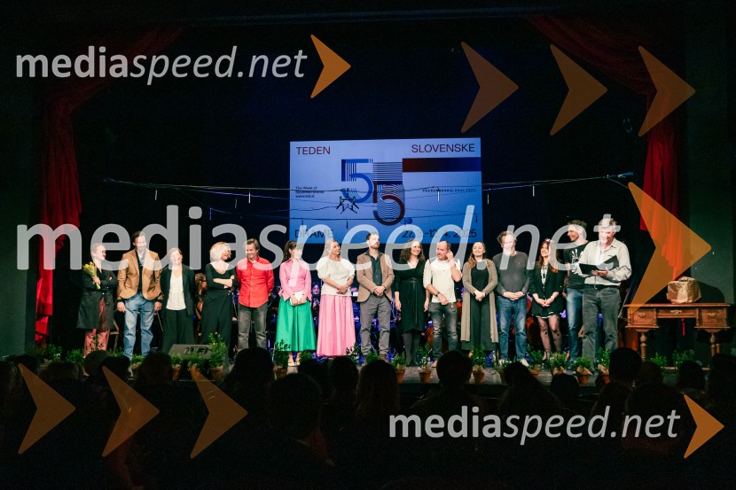 55. Teden slovenske drame, sklepna slovesnost s podelitvijo nagrad