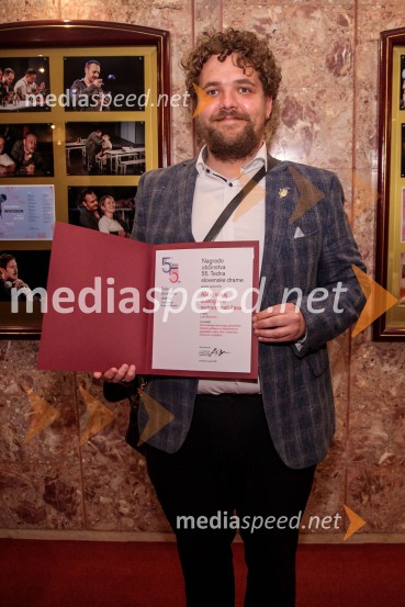  Luka Marcen, režiser55. Teden slovenske drame, sklepna slovesnost s podelitvijo nagrad