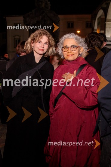  Neža Lučka  Peterlin, dramaturginja;  Alja Predan, selektorica, Teden slovenske drame55. Teden slovenske drame, sklepna slovesnost s podelitvijo nagrad