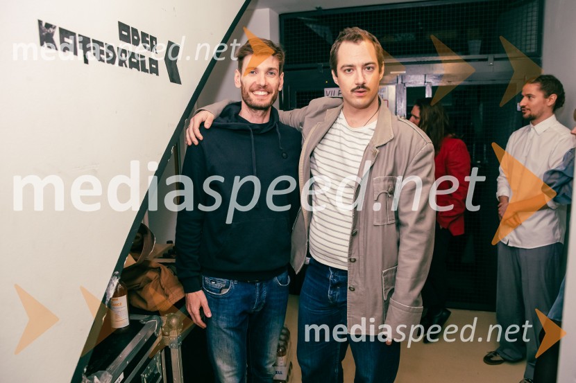  Robert Korošec, igralec;  Gal  Oblak, igralec Tradicionalni koncert MGL&AGRFT v Kino Šiška