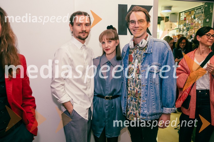   Filip Štepec, igralec;  Lena Hribar  Škrlec, igralka;  Matic Lukšič, igralecTradicionalni koncert MGL&AGRFT v Kino Šiška