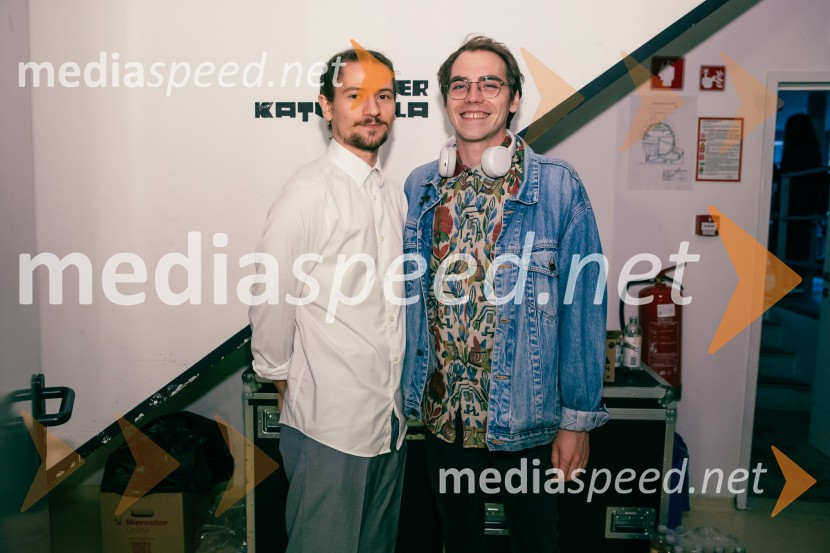   Filip Štepec, igralec;  Matic Lukšič, igralecTradicionalni koncert MGL&AGRFT v Kino Šiška