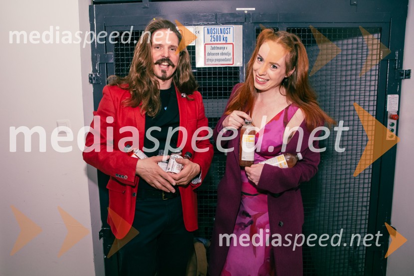  Andrej Vrhovnik, kostumograf;  Nika Manevski, igralkaTradicionalni koncert MGL&AGRFT v Kino Šiška