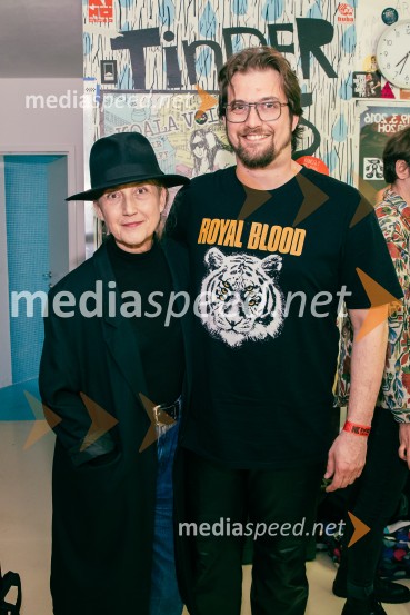  Barbara Hieng Samobor, direktorica in umetniška vodja MGL;  Filip Samobor, igralecTradicionalni koncert MGL&AGRFT v Kino Šiška