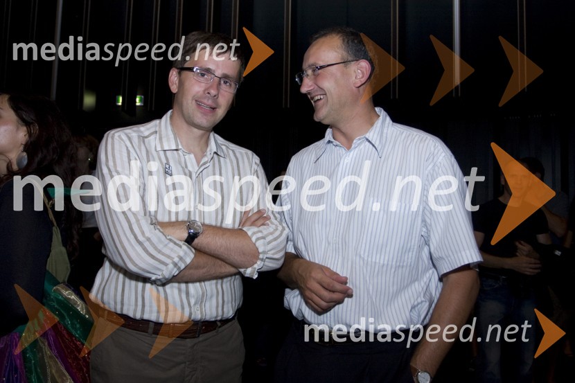 Jani Möderndorfer, ljubljanski podžupan in ...Center urbane kulture Kino Šiška, otvoritev