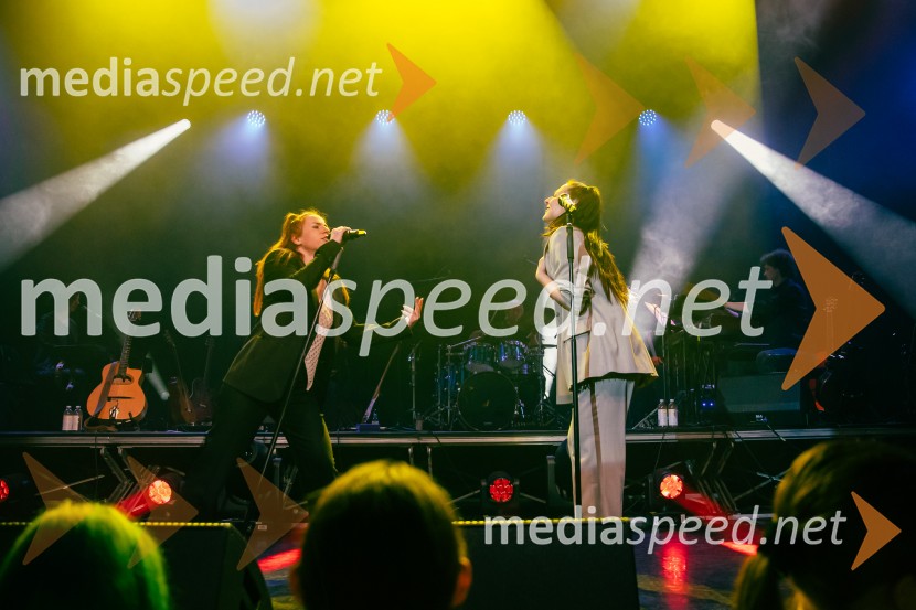  Nika Manevski, igralka;  Sara Gorše, igralkaTradicionalni koncert MGL&AGRFT v Kino Šiška