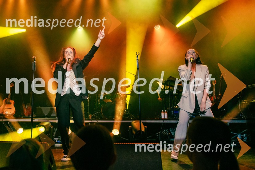  Nika Manevski, igralka;  Sara Gorše, igralkaTradicionalni koncert MGL&AGRFT v Kino Šiška