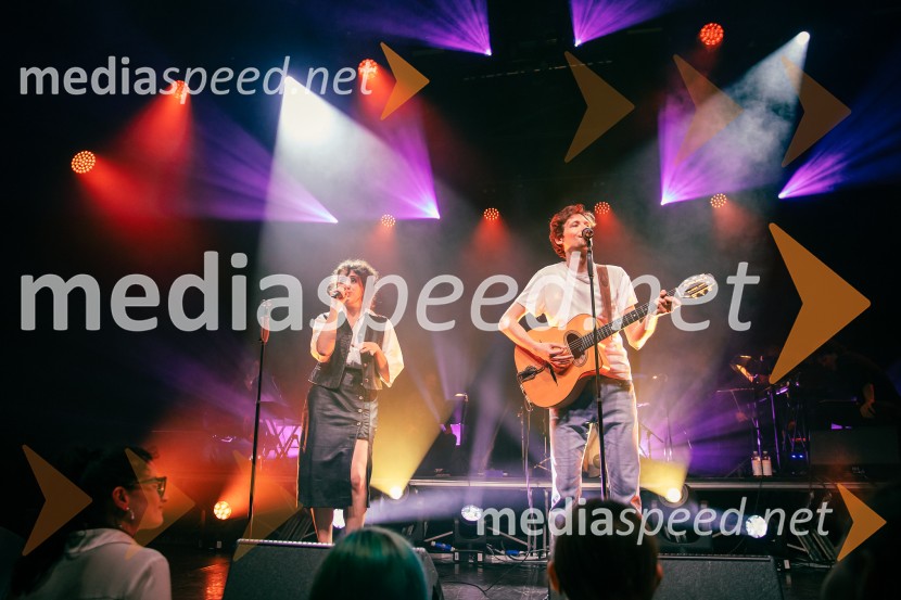  Mojka Končar, igralka;  Gašper Lovrec, igralecTradicionalni koncert MGL&AGRFT v Kino Šiška