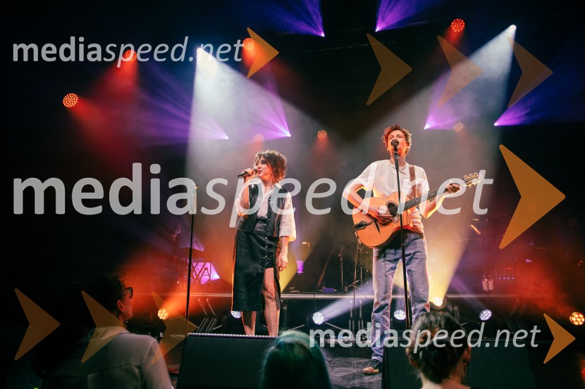  Mojka Končar, igralka;  Gašper Lovrec, igralecTradicionalni koncert MGL&AGRFT v Kino Šiška