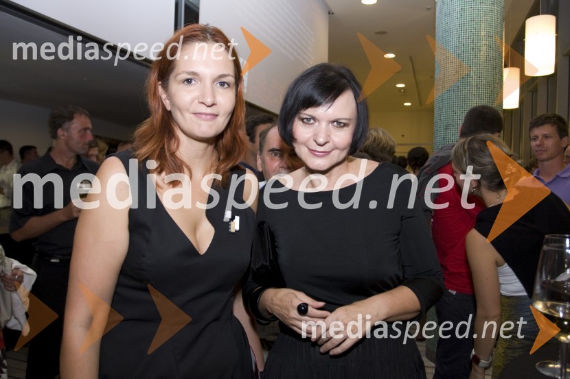 Mika Cimulini, arhitektka in Jožica Brodarič, modna ikonaCenter urbane kulture Kino Šiška, otvoritev