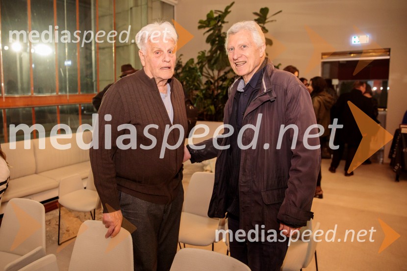 dr. Aleksander Bassin, slovenski likovni kritik;  ... Predstavitev knjige Ogenj Aleša Štegerja