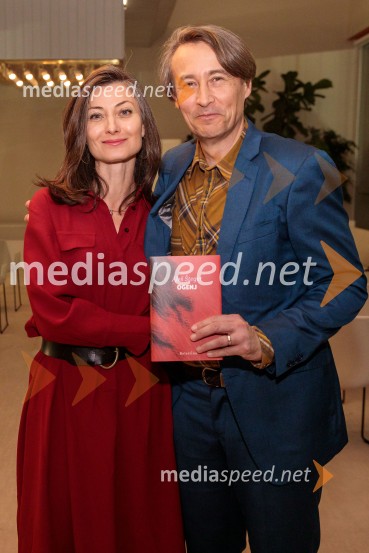 doc. dr. Maja Petrović Šteger, antropologinja;  Aleš Šteger, pesnik, pisateljPredstavitev knjige Ogenj Aleša Štegerja