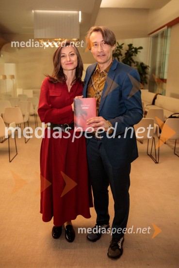 doc. dr. Maja Petrović Šteger, antropologinja;  Aleš Šteger, pesnik, pisateljPredstavitev knjige Ogenj Aleša Štegerja