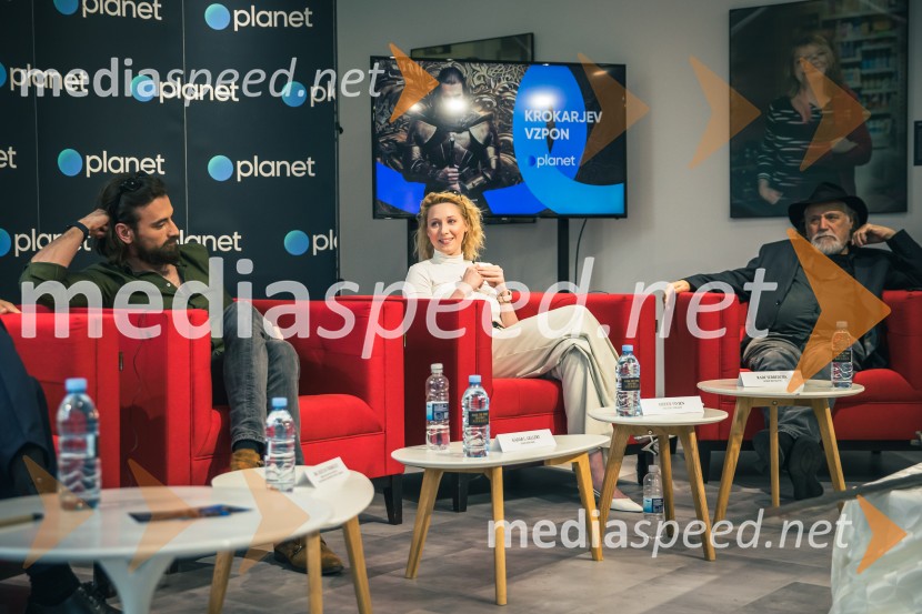  Kádár L. Gellért, igralec;  Vivien Rujder, igralka;  Rade Šerbedžija, igralec, režiser in glasbenikKrokarjev vzpon, vrhunska zgodovinska serija prihaja na Planet