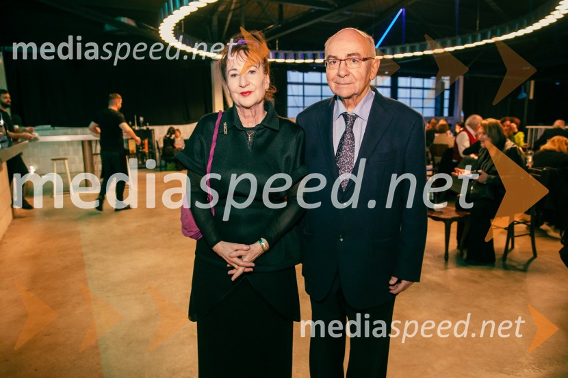  Polona Vetrih, igralka;  Mitja Rotovnik, nekdanji direktor Cankarjevega domaZdravnica, premiera v SNG Drama Ljubljana