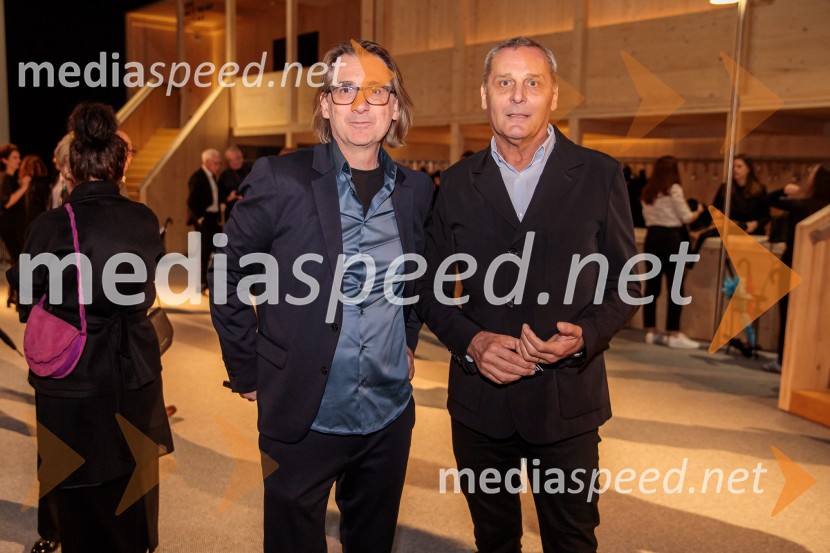  Aleksandar  Popovski, režiser, umetniški direktor Drame SNG Maribor;  Danilo Rošker, direktor SNG MariborZdravnica, premiera v SNG Drama Ljubljana