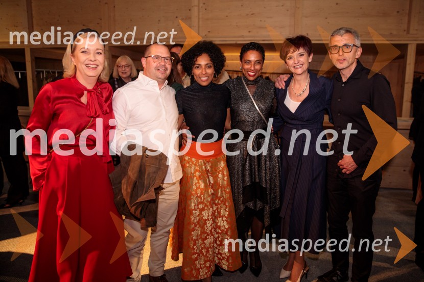  ... ;  Borut Tiran, odvetnik;  Irena Yebuah Tiran, operna pevka;  Leticia  Yebuah Slapnik, arhitektka in glasbenica;  ... ;  Aleš  Pavlin , Perfo productionZdravnica, premiera v SNG Drama Ljubljana