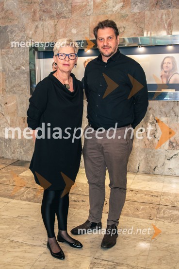  Mirjam Drnovšček, direktorica, SNG Nova Gorica;  Marko Bratuš, umetniški vodja Slovenskega mladinskega gledališčaKralj Lear, premiera v SNG Nova Gorica