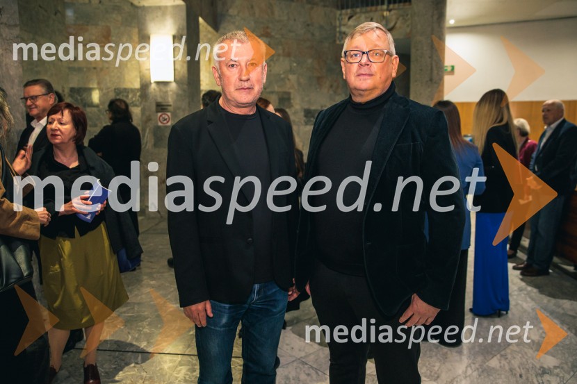  Ivica Buljan, režiser;  Robert Waltl, direktor, Mini teaterKralj Lear, premiera v SNG Nova Gorica