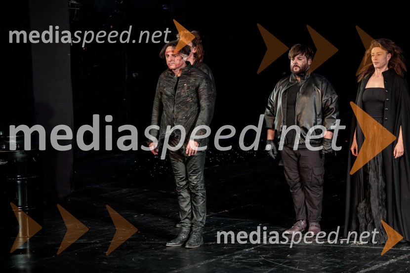  Gorazd Jakomini, igralec ;  Jakob Šfiligoj, igralec;  Medea Novak, igralkaKralj Lear, premiera v SNG Nova Gorica