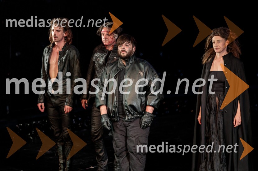  Nejc Cijan Garlatti, igralec;  Gorazd Jakomini, igralec ;  Jakob Šfiligoj, igralec;  Medea Novak, igralkaKralj Lear, premiera v SNG Nova Gorica