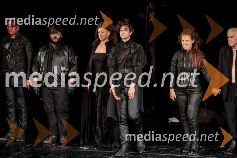  Gorazd Jakomini, igralec ;  Jakob Šfiligoj, igralec;  Medea Novak, igralka;  Žiga Udir, igralec;  Patrizia  Jurinčič Finžgar, igralkaKralj Lear, premiera v SNG Nova Gorica