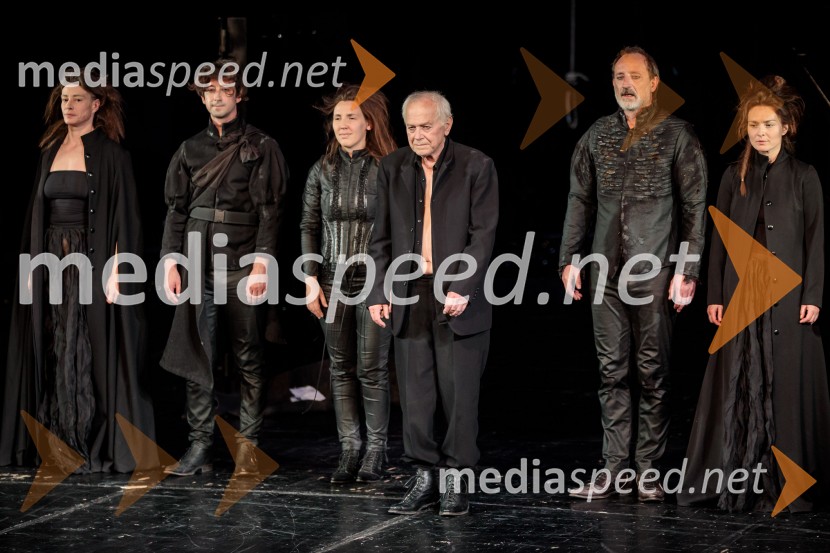  Medea Novak, igralka;  Žiga Udir, igralec;  Patrizia  Jurinčič Finžgar, igralka;  Bine Matoh, upokojeni igralec SNG Nova Gorica in prejemnik Borštnikovega prstana;  Blaž Valič, igralec;  Arna  Hadžialjević, igralkaKralj Lear, premiera v SNG Nova Gorica