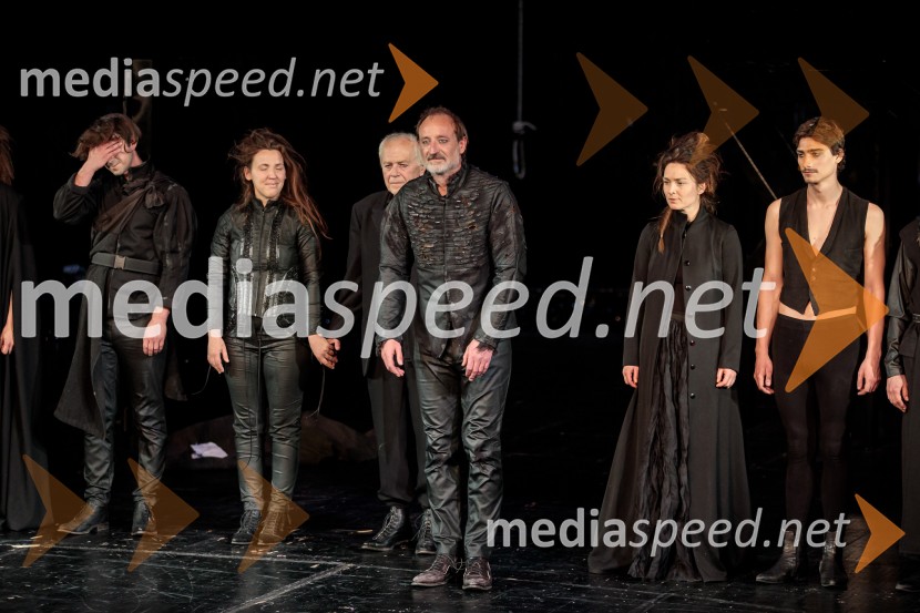  Patrizia  Jurinčič Finžgar, igralka;  Bine Matoh, upokojeni igralec SNG Nova Gorica in prejemnik Borštnikovega prstana;  Blaž Valič, igralec;  Arna  Hadžialjević, igralka;  Jernej Markelj, igralecKralj Lear, premiera v SNG Nova Gorica